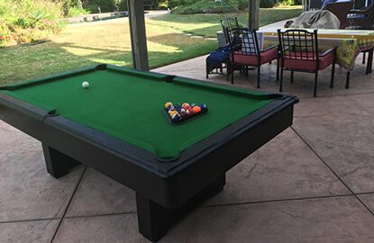 VIRUS HQ Pool Table